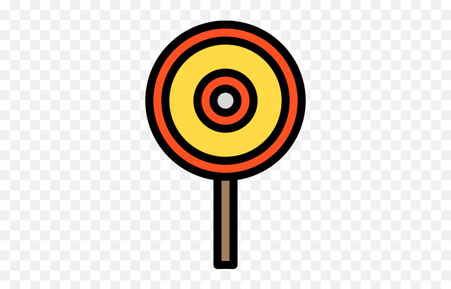 Candy Icon From Halloween Pack Style - Lineal Color Png,Candy Icon