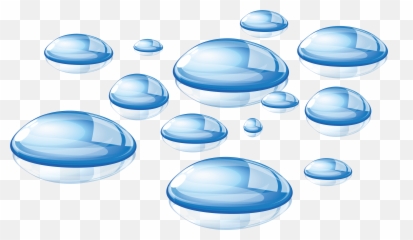 Water Background Clipart Png - Transparent Background Water Drops Clipart,Ocean Transparent Background