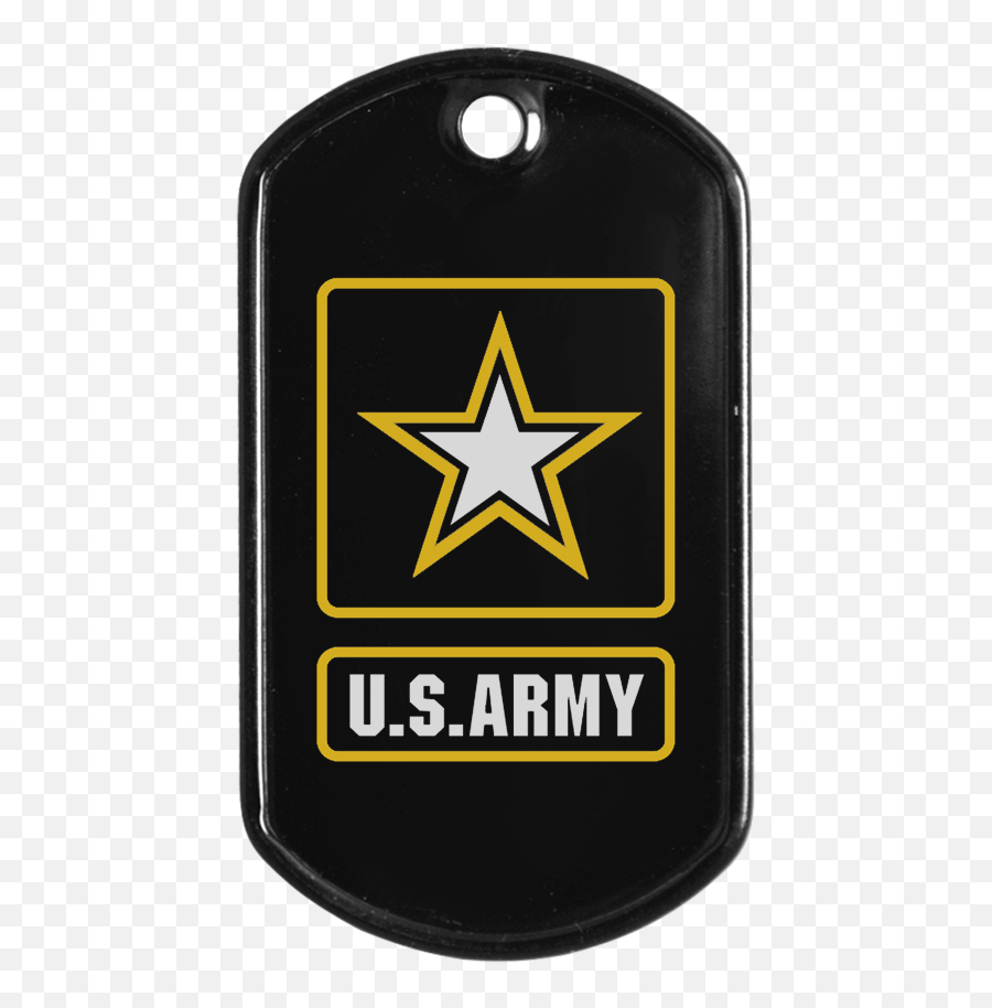 Custom Color Pritned Dog Tag - Us Army Logo Mouse Pad Png,Dog Tags Png