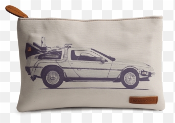 Dailyobjects Delorean Dmc Regular Stash Pouch - Poster Delorean Back To The Future Png,Delorean Png