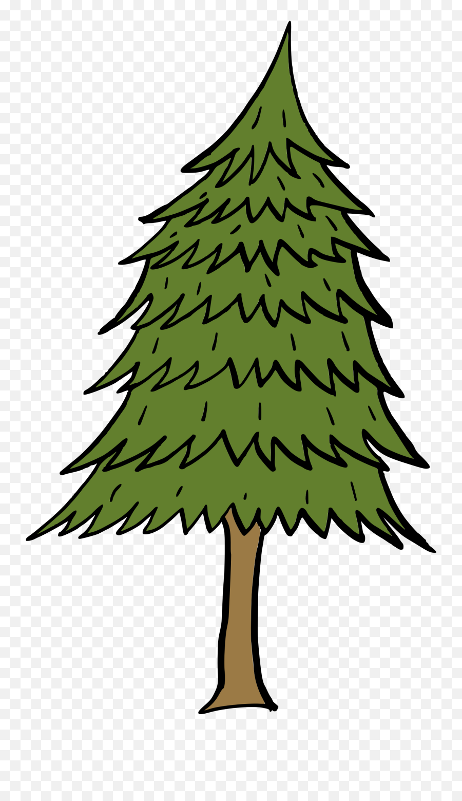 Tree Vector Svg Png Transparent - Christmas Tree,Cartoon Tree Png