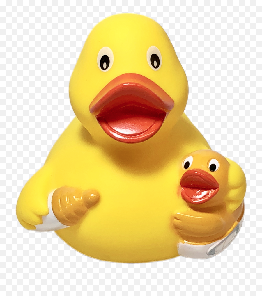Clipart Baby Rubber Duck - Mother And Baby Rubber Duck Png,Rubber Duck Png