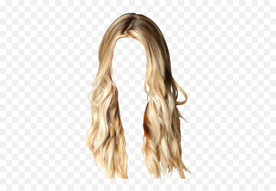 Long Wavy Light Blonde Hairstyle - Long Blonde Hair Png,Wavy Hair Png