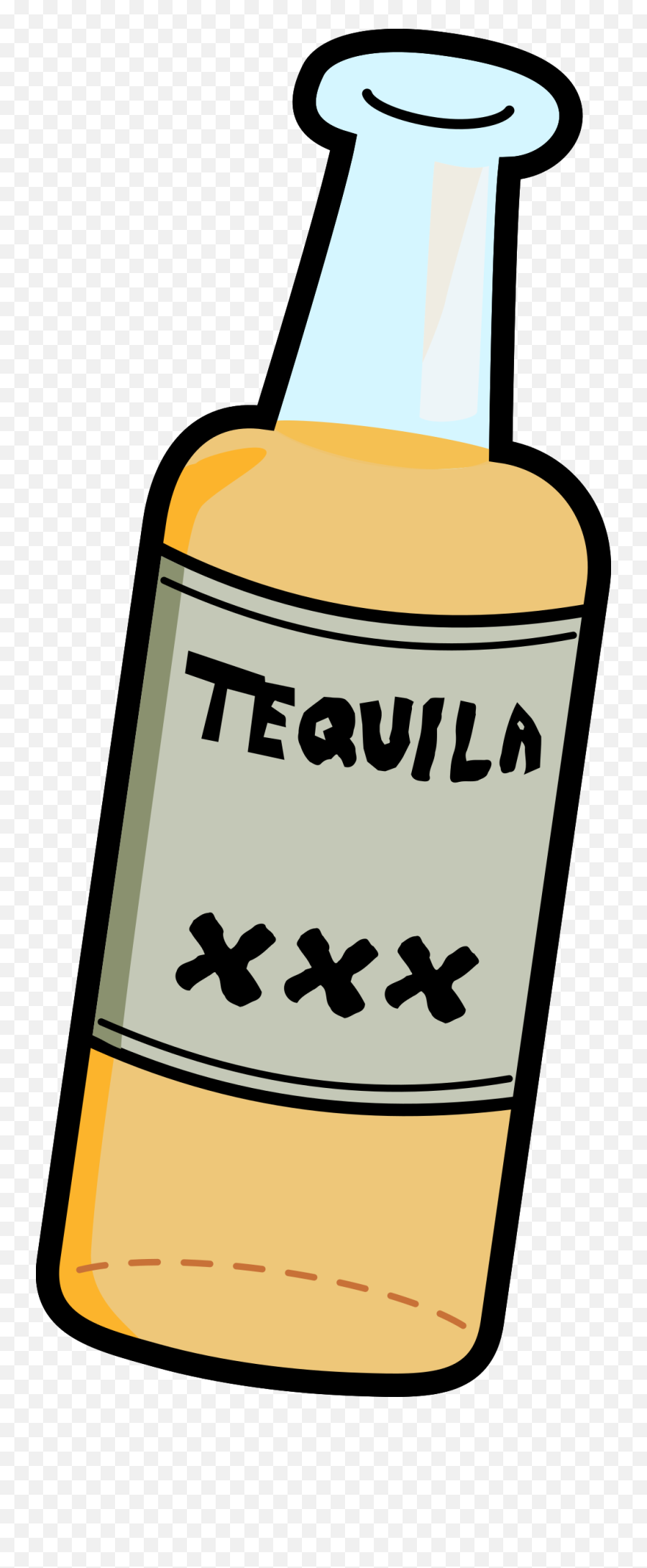 Alcohol Booze Bottle - Tequila Clip Art Png,Tequila Bottle Png
