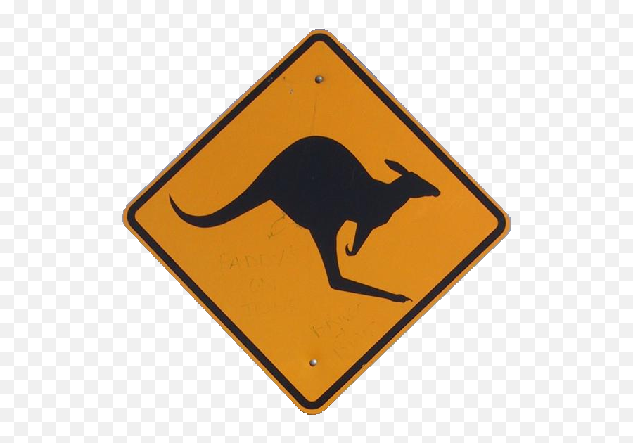 Kangaroo Sign - Kangaroo Sign Png,Kangaroo Png