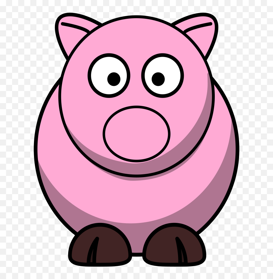 Weird Pig Png Svg Clip Art For Web - Download Clip Art Png Cartoon Pig Transparent Png,Weird Png