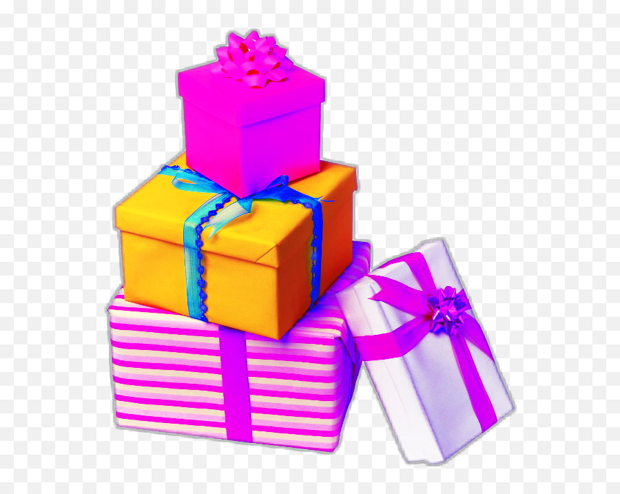 Christmas gifts black boxes tied with pink ribbon. Birthday gift with love.  Happy celebration present. 3D rendering Stock Photo - Alamy