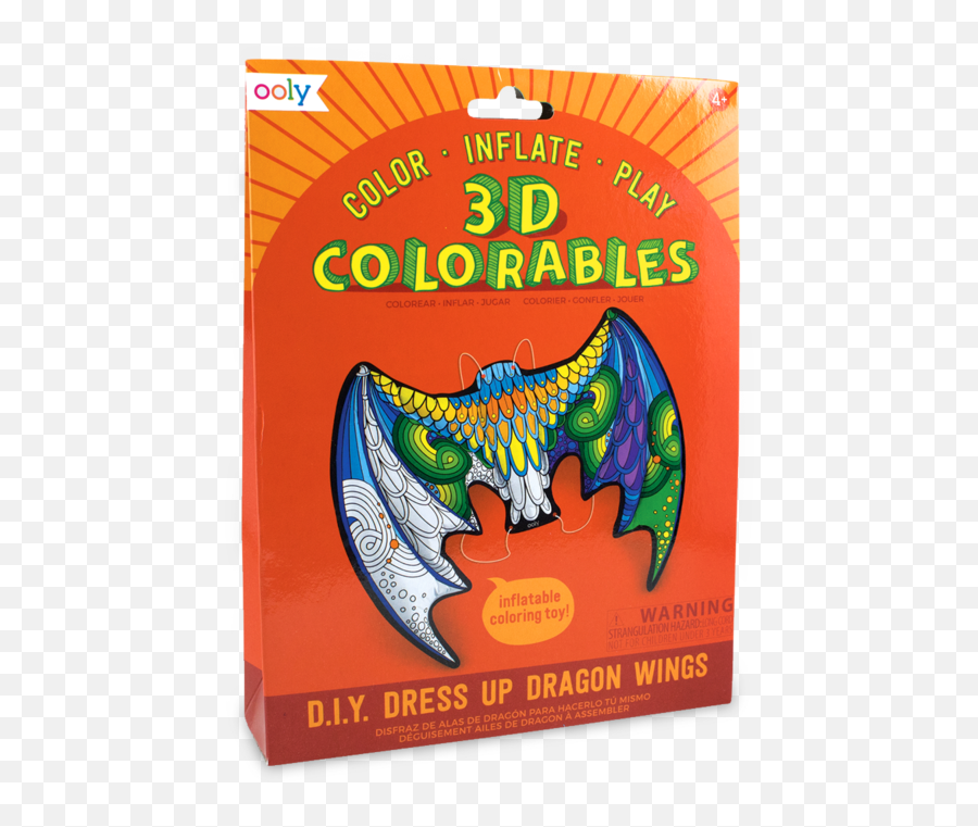 3d Colorables Dress - Up Dragon Wings Paseo De Las Escolleras Png,Dragon Wings Png