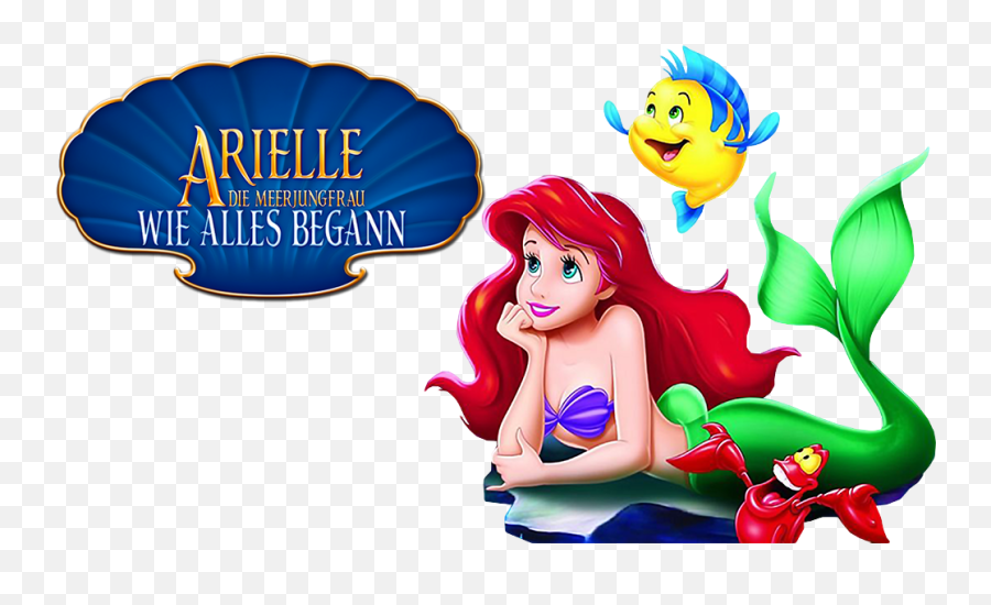 Little Mermaid Png Transparent Collections - Ariel The Little Mermaid Clipart,Mermaid Transparent Background