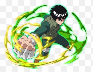 Rock Lee Transparent Png Image - Rock Lee Ultimate Ninja Blazing Render,Rock Lee Png