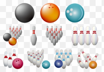 Bowling Pins Ball Sport - Free Bowling Png,Bowling Pins Png