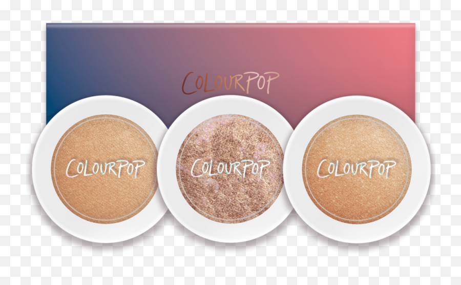 Colourpop Highlighter Trio - Cosmetics Png,Cannoli Png