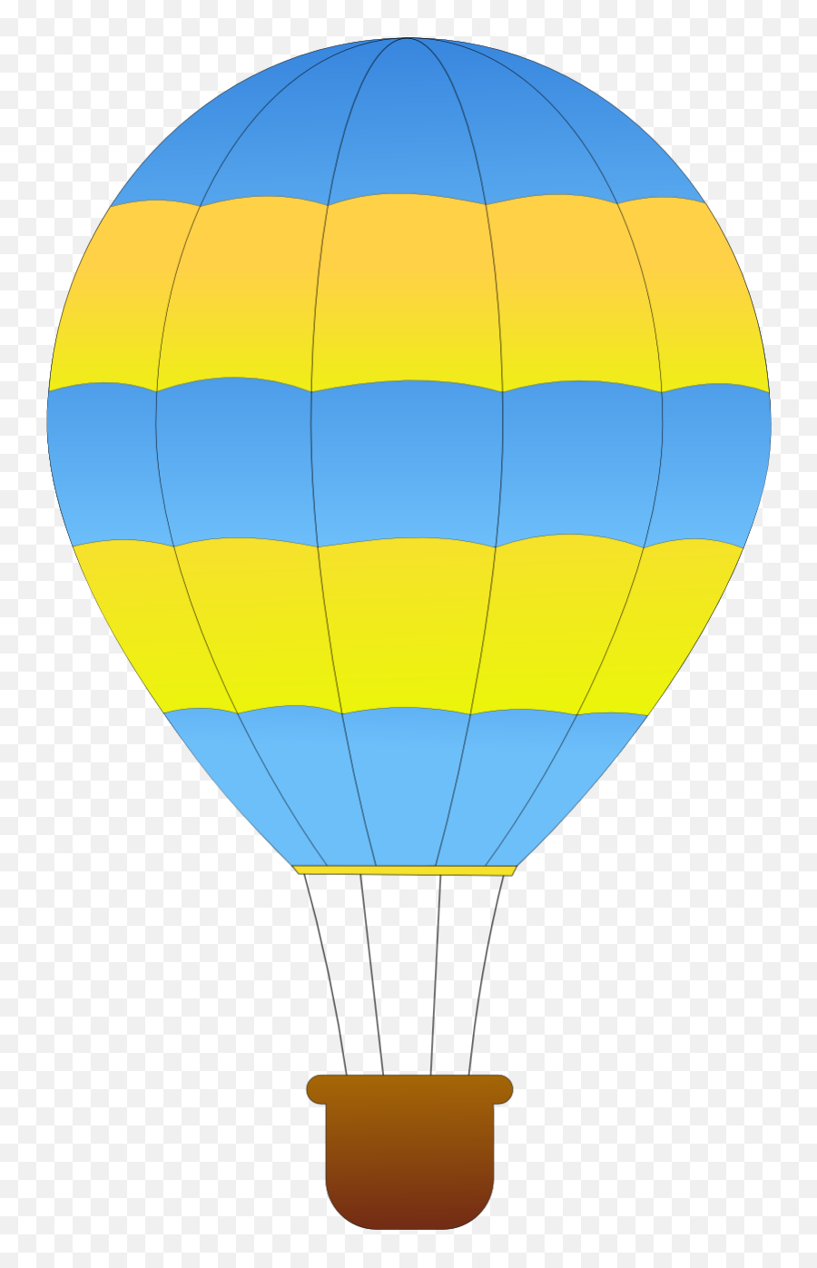 Hot Air Balloon Clipart Png 4 Image - Hot Air Balloon Clipart,Balloons Clipart Png