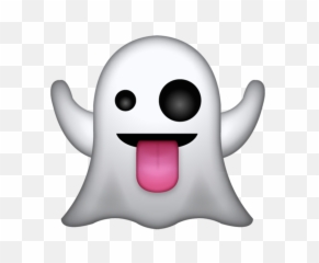 Iphone Snapchat Emoji Ghost - Png