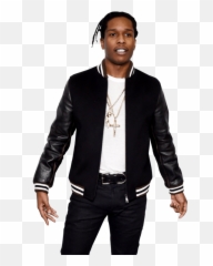 Asap Rocky - Tucked In T Shirt And Jacket Png,Asap Rocky Png