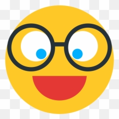 Cool Whatsapp Hipster Emoji Transparent - Smiley png