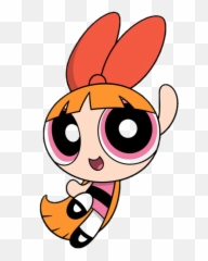 Blossom Powerpuff Girls Png Transparent - Blossom Powerpuff Girls Bubbles,Powerpuff Girls Transparent