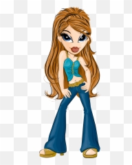 Download Bratz Dolls Png Resimleri - Bratz Vector Full Bratz Doll Png,Bratz Png