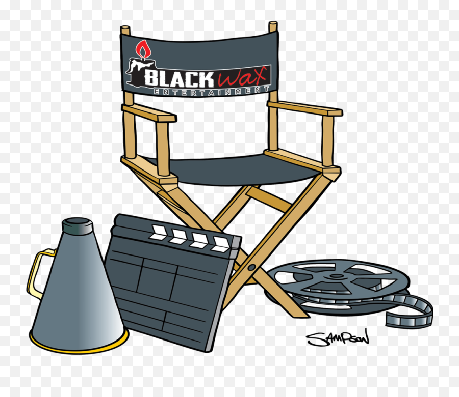 Chair Transparent Cartoon - Cartoon Directors Chair Png,Director Chair Png