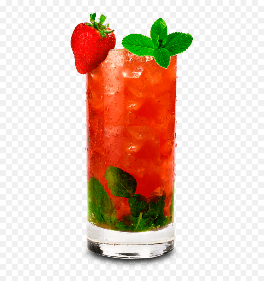 Strawberry Mojito - Strawberry Mojito Png,Mojito Png