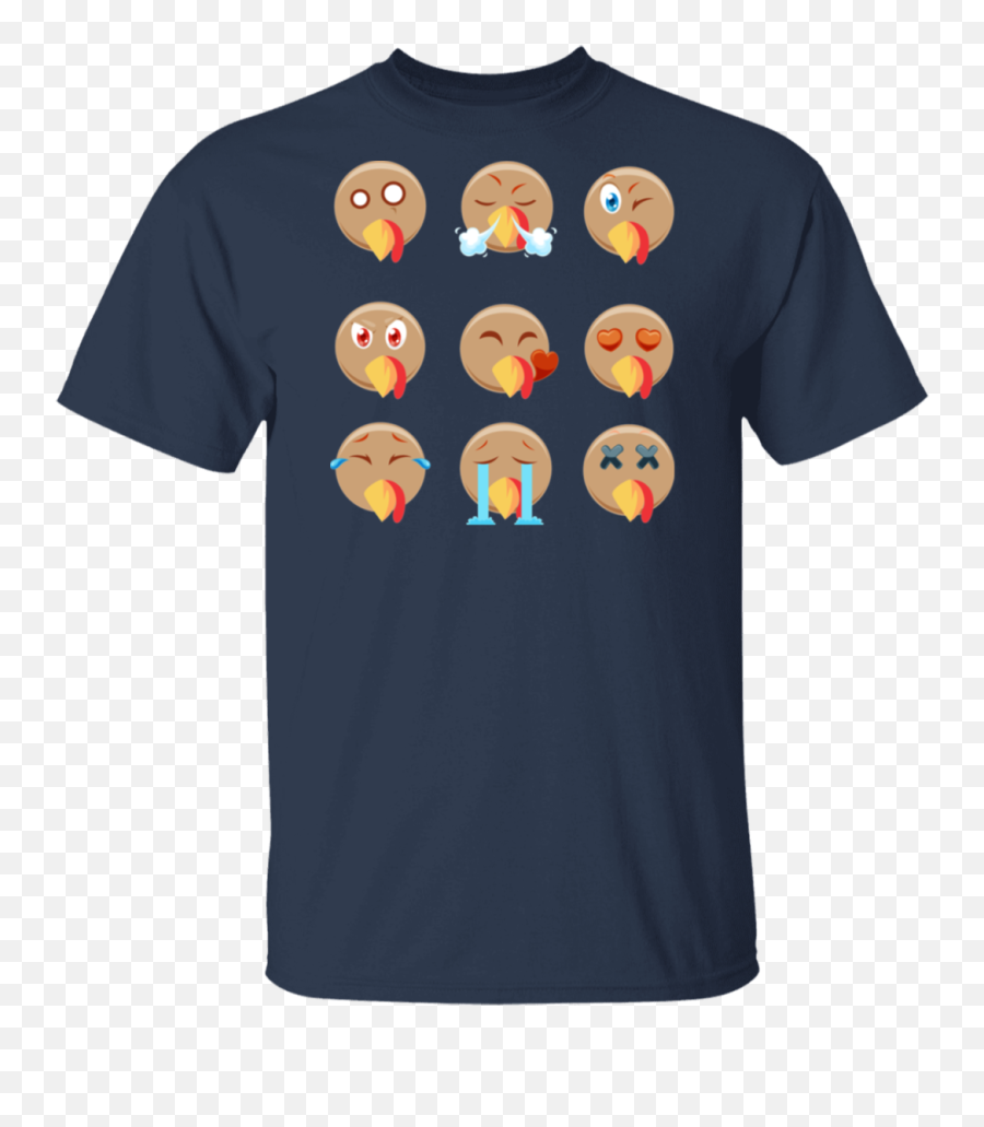 Turkey Emoji Emoticon Funny Cute Thanksgiving Shirt - Disney Scar T Shirts Men Png,Skull Emoji Png