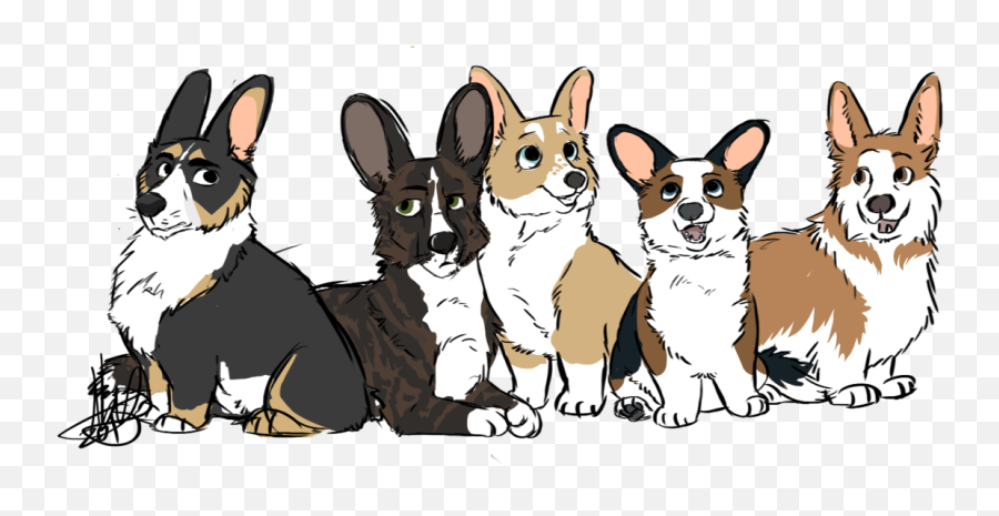 Pembroke Welsh Corgi Png Image - Chibi Welsh Corgi Corgi,Corgi Png