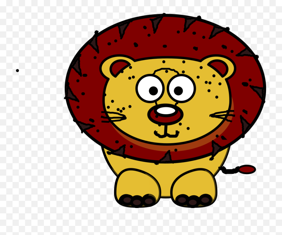Baby Lion Png Svg Clip Art For Web - Cartoon Lioness Clker,Baby Lion Png