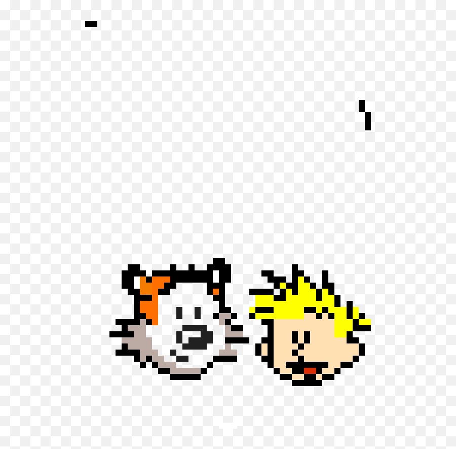 Pixilart - Calvin And Hobbes By Anonymous Dot Png,Calvin And Hobbes Png