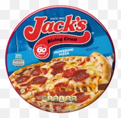 Jacku0027s Rising Crust Pepperoni Frozen Pizza 263 Oz Pack - Jacks Thin Crust Pizza Png,Pepperoni Png