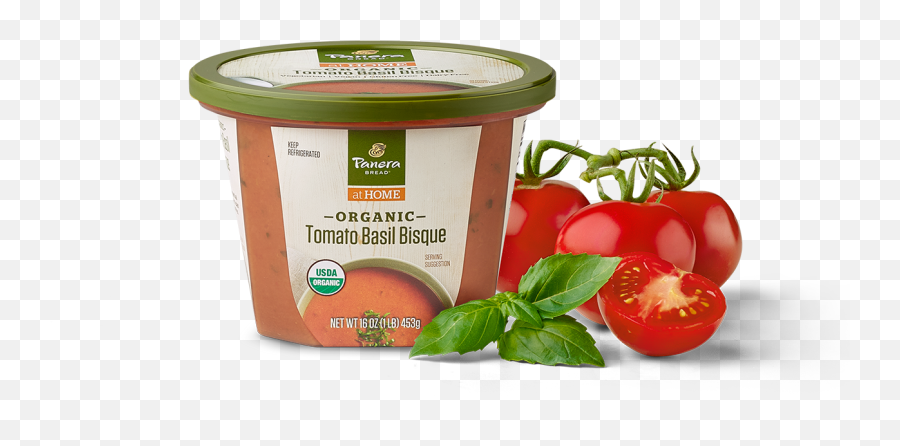 Panera Organic Tomato Basil Bisque - Superfood Png,Tomatoes Png