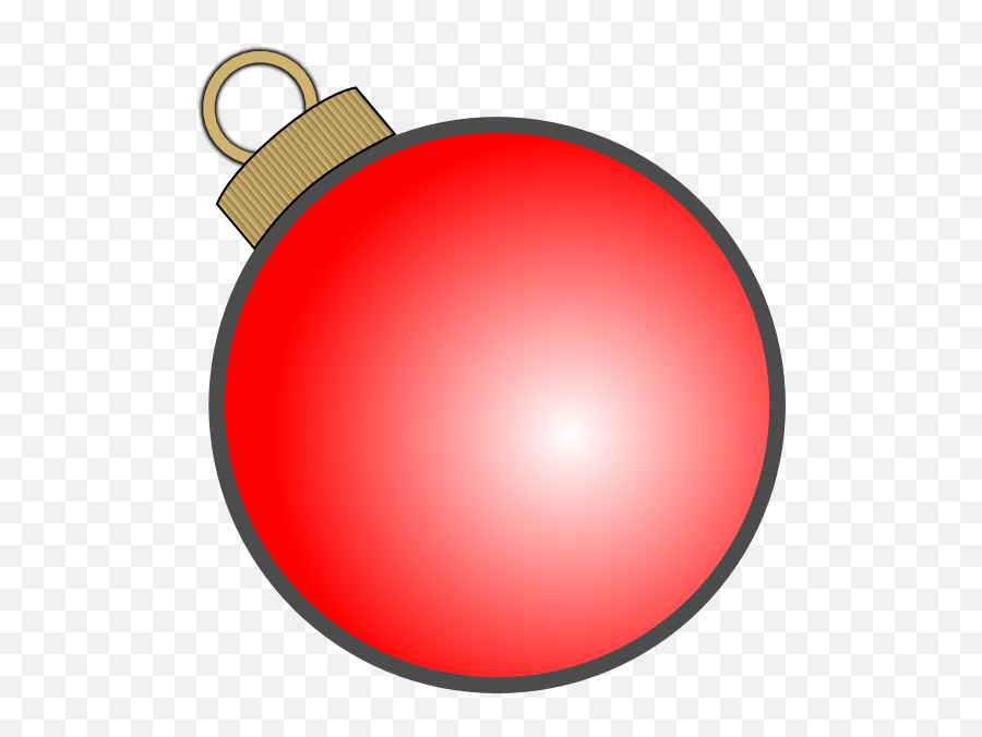Christmas Ball Ornament Clip Art - Vector Clip Christmas Ball Ornament Clipart Png,Ornament Vector Png