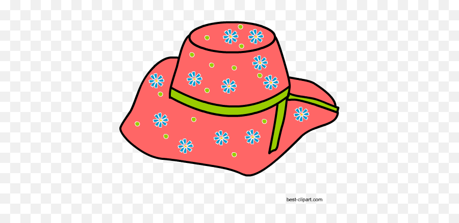 Summer Hat Clipart Png Image With No - Clipart Picture Summer Hat,Hat Clipart Png