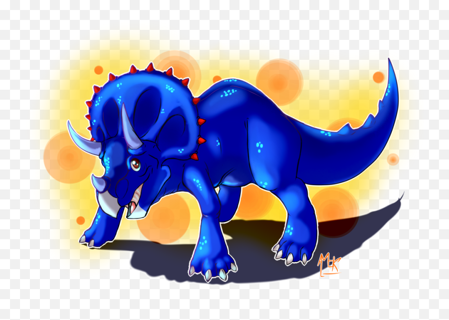 Full Size Png Image - Fictional Character,Triceratops Png