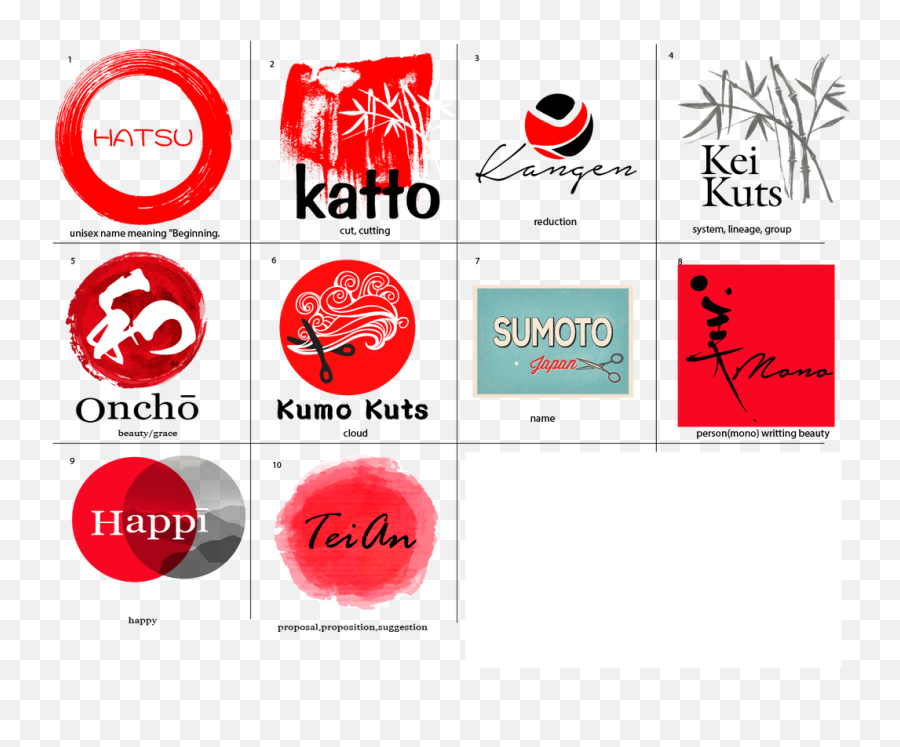 Logo Process And Logos - Waraku Png,Salon Logos