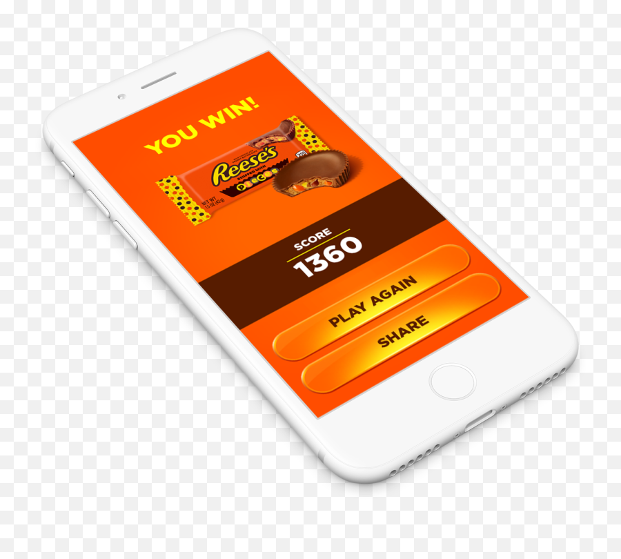 Reeses Pacman - Playable Ad On Behance Smart Device Png,Reeses Pieces Logo