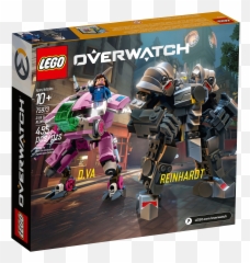 Download Va U0026 Reinhardt - Lego Overwatch Dva PNG And
