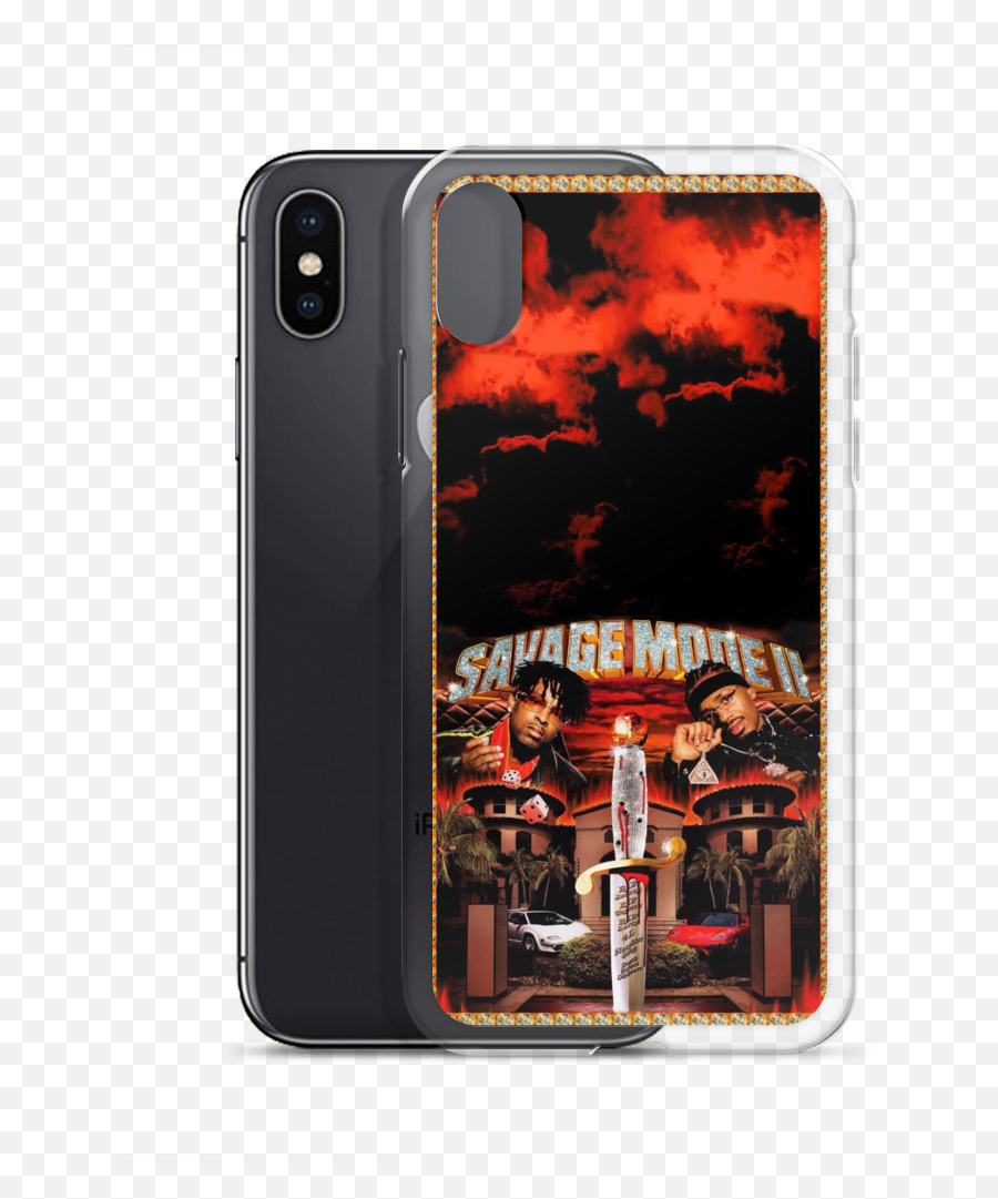 Savage Mode 2 21 Iphone Case U2013 Dripped Merch - Savage Mode 2 Cd Png,21 Savage Transparent