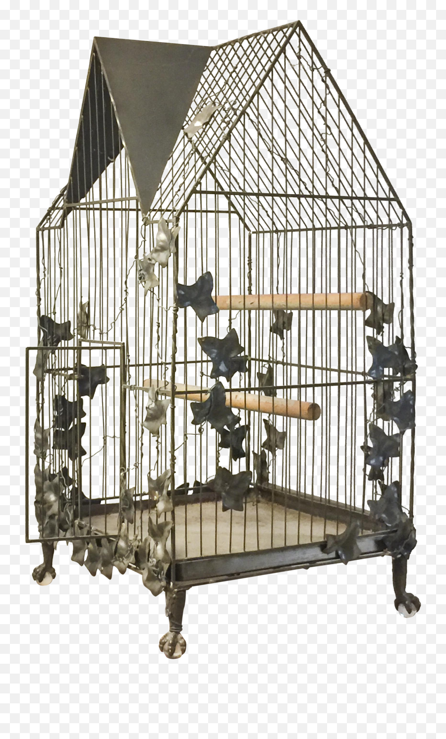 Custom Made Steel Bird Cage - Vertical Png,Steel Cage Png