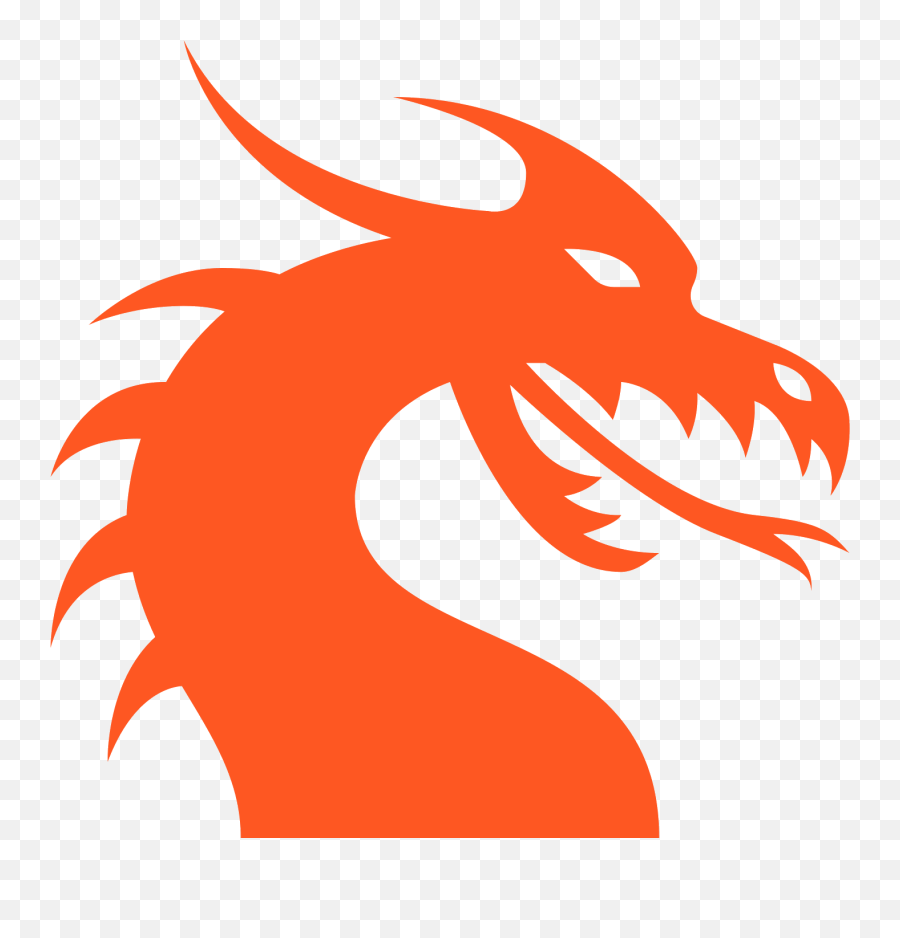 Dragon Vector Png - The Team Icon Dragon Head Silhouette Transparent Dragon Png Black,Dragon Head Png