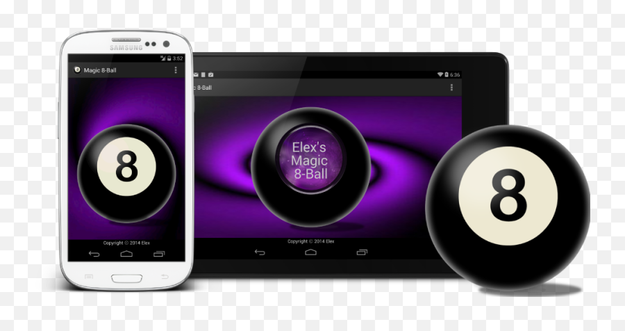 Elexu0027s Magic 8 - Ball For Android 8 Png,Magic 8 Ball Png