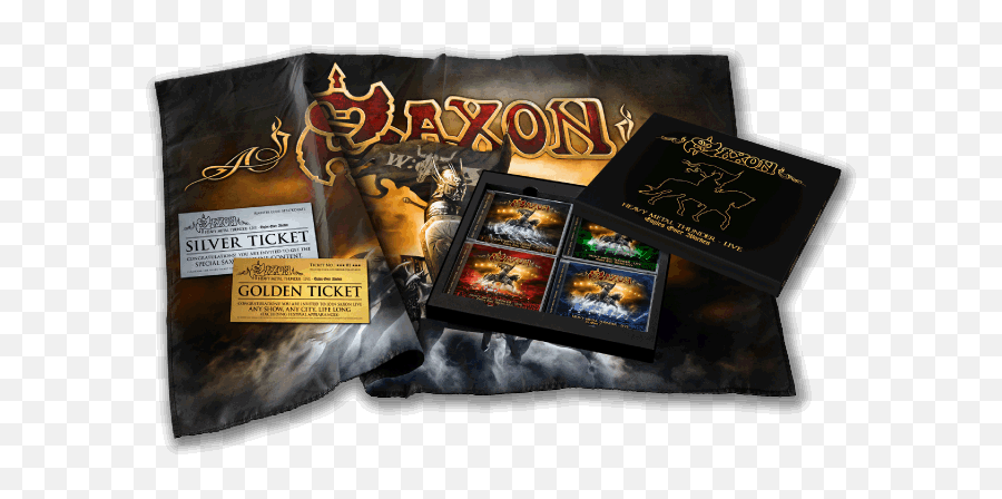 Saxon - Saxon Heavy Metal Thunder Live Eagles Over Wacken Png,Godsmack Icon