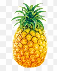 Lemons Clipart Pineapple Transparent Free - Pineapple Fruits Clipart Png,Pineapple Transparent