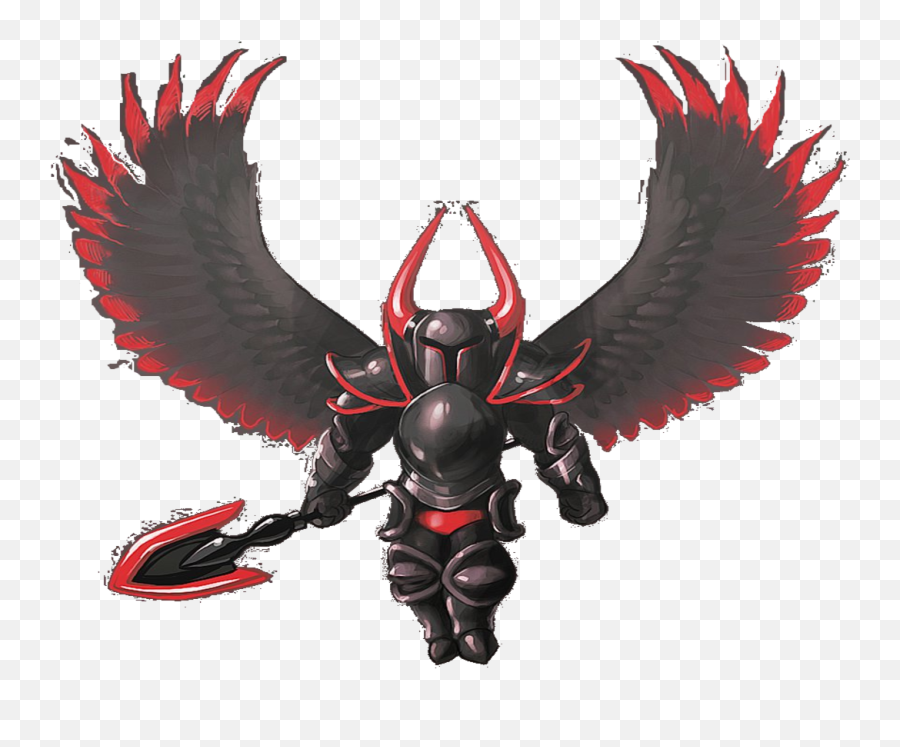 Shovel Knight Black Wings - Black Knight Shovel Knight Png,Black Knight Png