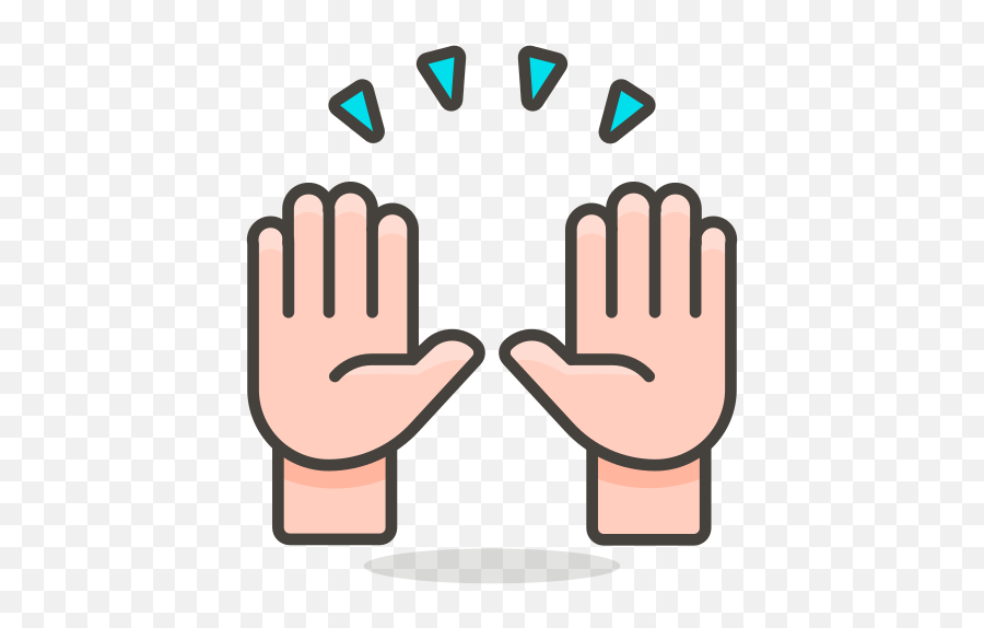Raising Hands Free Icon Of 780 Vector Emoji - Comunicación No Verbal Png,Free Vector Handshake Icon