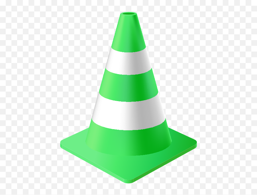 Light Green Traffic Cone Vector Data For Free Svgvector - Turquoise Traffic Cone Png,Traffic Light Vector Icon