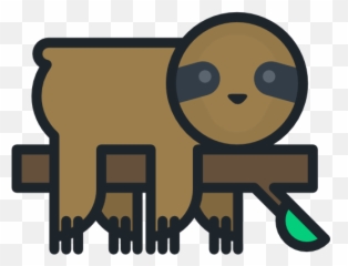 Zoo Animals Sloth Wild Life Kingdom Icon Png