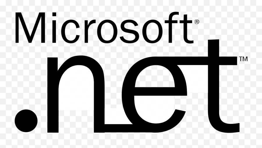 Microsoft Net Logo Png Transparent - Calligraphy,Microsoft Logo White