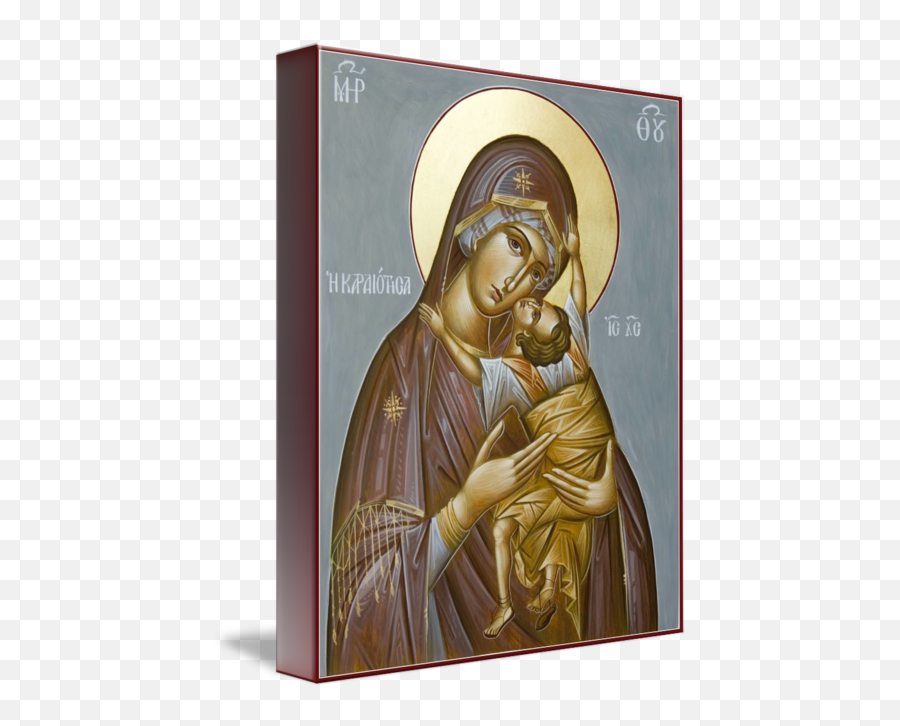 Theotokos Kardiotissa Ii By Julia Bridget Hayes Png Orthodox Icon Art