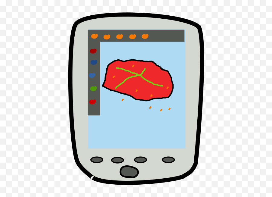 Free Clip Art Smartphone By Edoardoposa - Mobile Phone Png,Red Cell Phone Icon