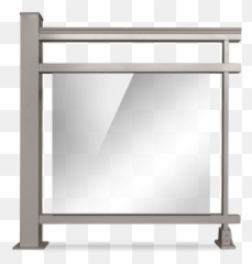 Glass Railing Png - Balcony Full Size